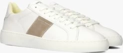Witte Scotch & Soda Lage Sneakers Plakka 2.0