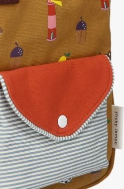 Bruine Sticky Lemon Rugtas Envelope Small -Family Verkoop 236457 5