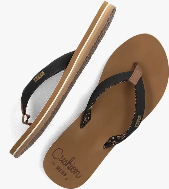 Zwarte Reef Teenslippers Cushion Sands 6 Zwarte Reef Teenslippers Cushion Sands - Afbeelding 4