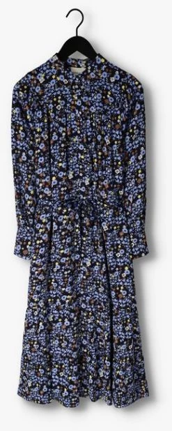 Donkerblauwe Fabienne Chapot Maxi Jurk Noa Dress 126 -Family Verkoop 239004 5