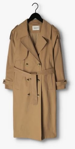 Bruine Modström Broda Md Solid Coat -Family Verkoop 239064 5