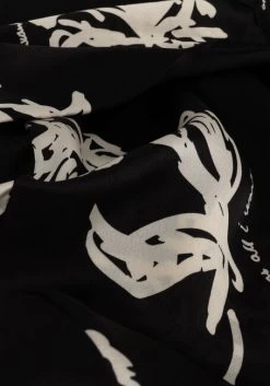 Zwarte Object Midi Jurk Objissy Papaya S/s Midi Wrap -Family Verkoop 240189 6