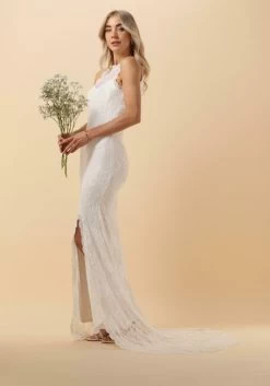Witte Y.a.s. Yasjakobe Sl Maxi Dress - Celeb