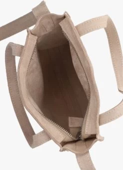 Beige Shabbies Shopper 0235 Shoppingbag Suede S