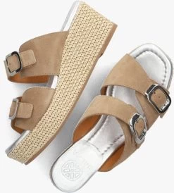 Taupe Unisa Slippers Kiomi -Family Verkoop 240411 5