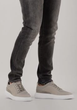 Grijze Cycleur De Luxe Lage Sneakers Echelon -Family Verkoop 240602 8