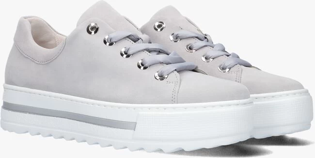 Grijze Gabor Lage Sneakers 496 3 Grijze Gabor Lage Sneakers 496