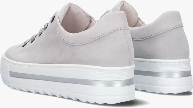 Grijze Gabor Lage Sneakers 496 4 Grijze Gabor Lage Sneakers 496 - Afbeelding 2