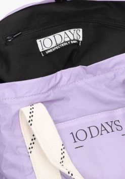 Paarse 10days Schoudertas Small Shopper