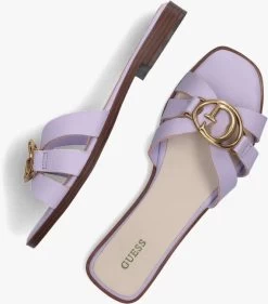 Paarse Guess Slippers Symo -Family Verkoop 241301 5