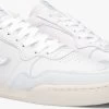 Witte Nubikk Lage Sneakers Blueberry Pulse