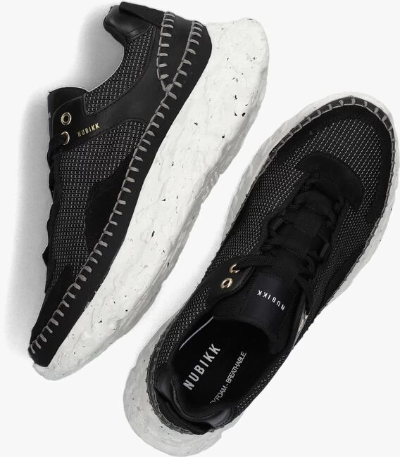 Zwarte Nubikk Lage Sneakers Ross Riviera 6 Zwarte Nubikk Lage Sneakers Ross Riviera - Afbeelding 4