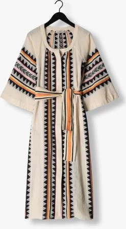 Gebroken Wit Devotion Maxi Jurk Porto Pefko -Family Verkoop 242434 5