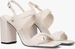 Fred De La Bretonière Witte Fred De La Bretoniere Sandalen 163010158