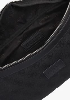 Zwarte Guess Heuptas Strave Bumbag