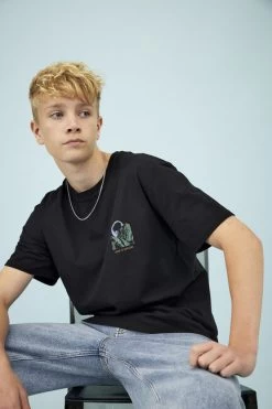 Zwarte Hound T-shirt Tee S/s