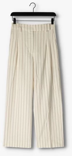 Gebroken Wit Second Female Pantalon Spigato Trousers -Family Verkoop 243454 5