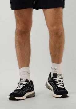 Blauwe Mercer Amsterdam Lage Sneakers The Re-run V2 Men -Family Verkoop 244134 8