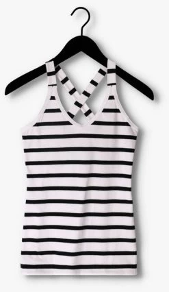 Witte 10days Top The Wrapper Stripe 8 Witte 10days Top The Wrapper Stripe -Family Verkoop 244649 5