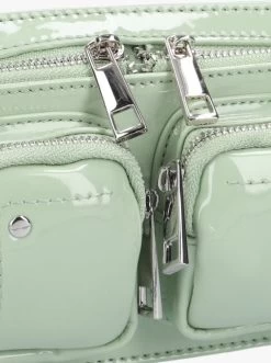 Groene Núnoo Schoudertas Helena Glossy -Family Verkoop 245195 5