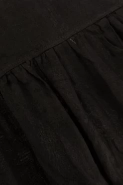 Zwarte By-bar Mini Jurk Amber Linen Dress -Family Verkoop 245303 6