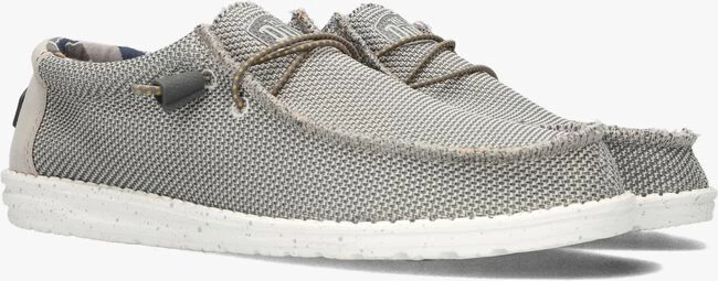 Grijze Heydude Instappers Wally Sox Stich 3 Grijze Heydude Instappers Wally Sox Stich