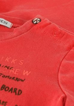 Rode Ikks T-shirt Tee Shirt Mc