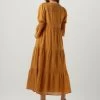 Camel Ruby Tuesday Midi Jurk Imala Dress
