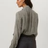 Grijze Scotch & Soda Blouse Embroidered Top With Tie Neck -Family Verkoop 248989 2