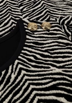 Zwarte Vanilia Mini Jurk Zebra Gold Mini -Family Verkoop 249145 6