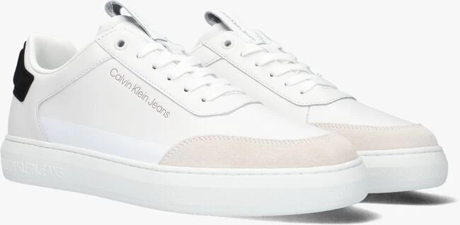 Witte Calvin Klein Lage Sneakers Casual Cupsole 3 Witte Calvin Klein Lage Sneakers Casual Cupsole