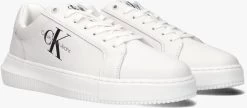 Witte Calvin Klein Lage Sneakers Chunky Cupsole