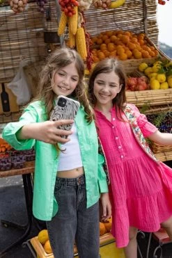 Roze Vingino Midi Jurk Pemma