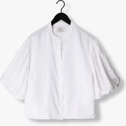 Witte Mr Mood Blouse Mrs Balon Shirt -Family Verkoop 250581 5