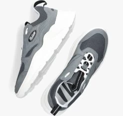 Blauwe Malelions Lage Sneakers Malelions Men Mesh Runner -Family Verkoop 252347 5