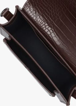 Bruine Hvisk Schoudertas Cayman Pocket