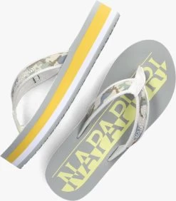 Beige Napapijri Teenslippers Stick -Family Verkoop 256093 5