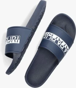 Blauwe Napapijri Badslippers Stream -Family Verkoop 256095 5