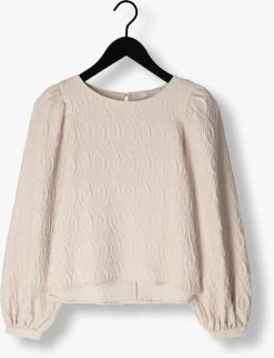 Ecru By-bar Blouse Vik Blouse -Family Verkoop 256201 5