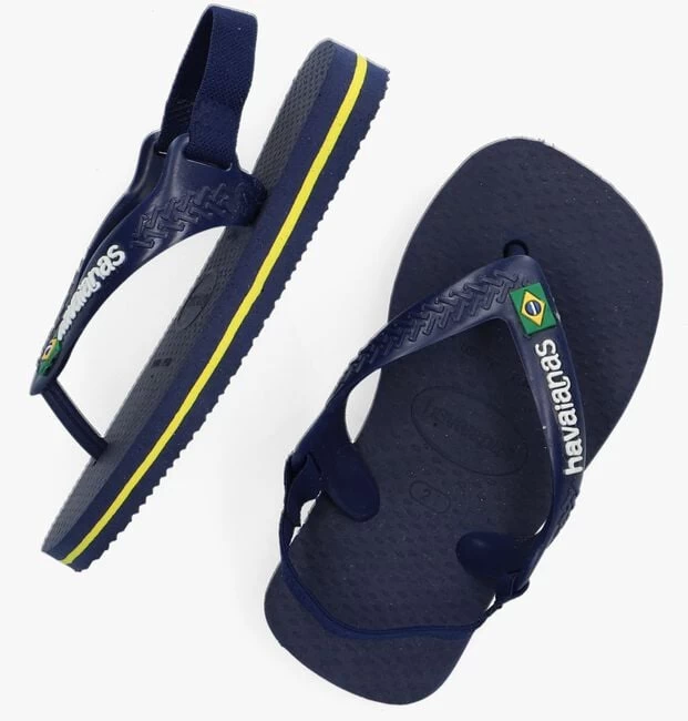 Blauwe Havaianas Teenslippers Baby Brasil Logo Ii 4 Blauwe Havaianas Teenslippers Baby Brasil Logo Ii - Afbeelding 2