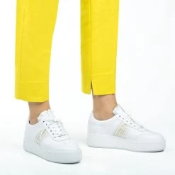 Witte Nubikk Lage Sneakers Elise Gps -Family Verkoop 97502 7